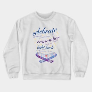 Fight Cancer - Relay for Life Luminaria Crewneck Sweatshirt